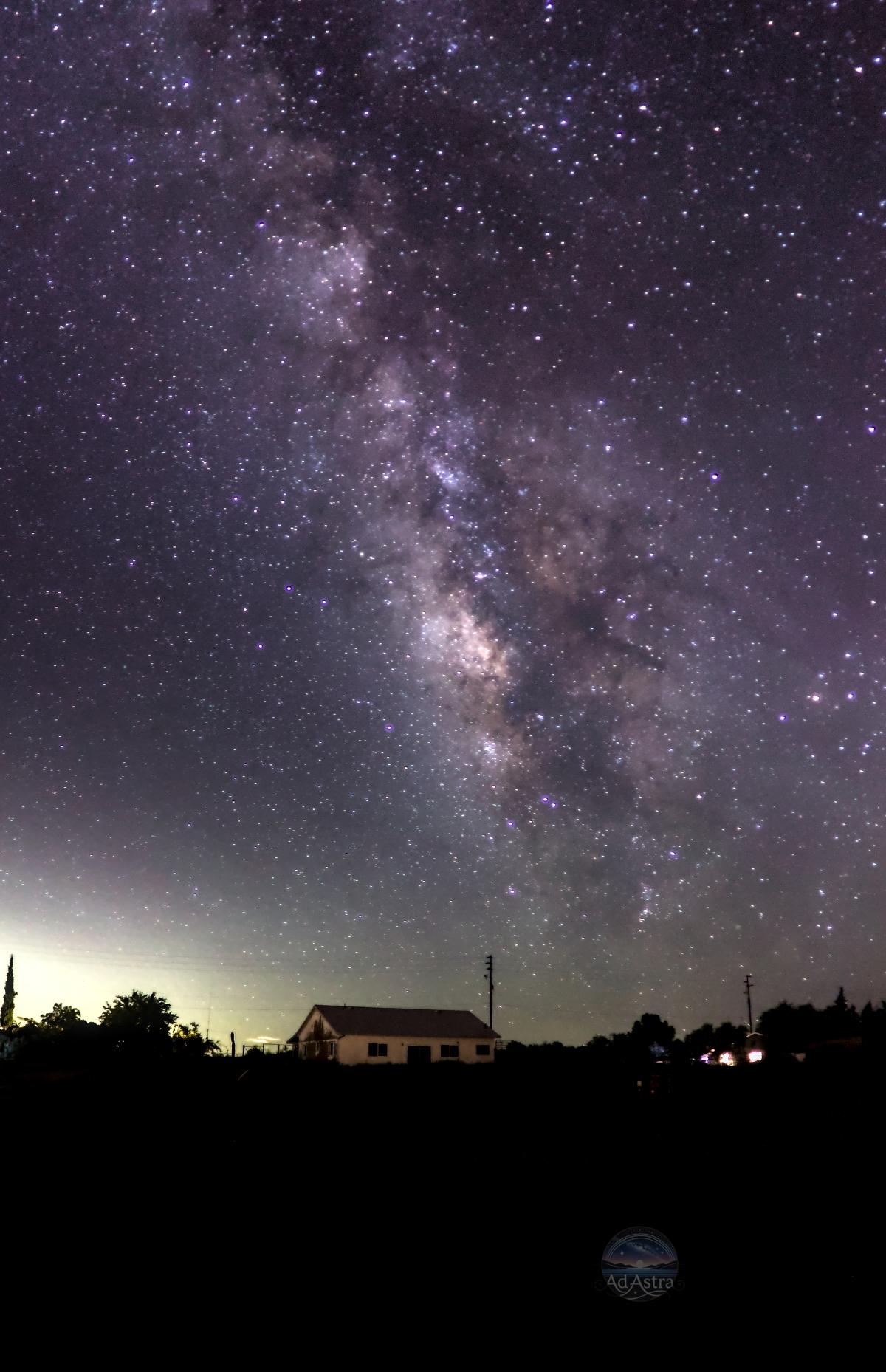 Galactic Canopy Over the Homestead