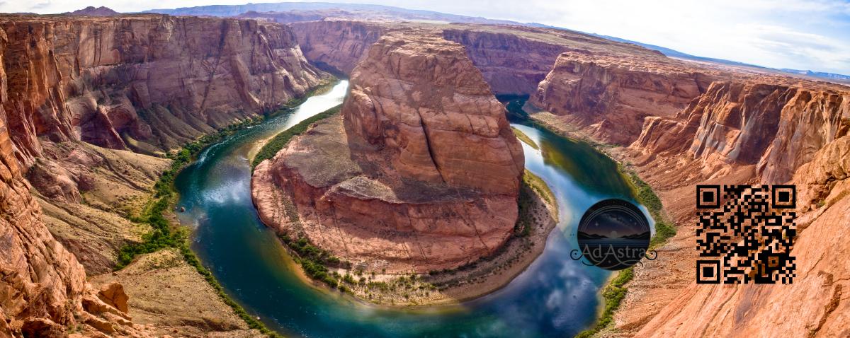 Horseshoe Bend: The Curvature of Time